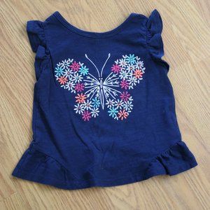 Flutter sleeve top size 12M